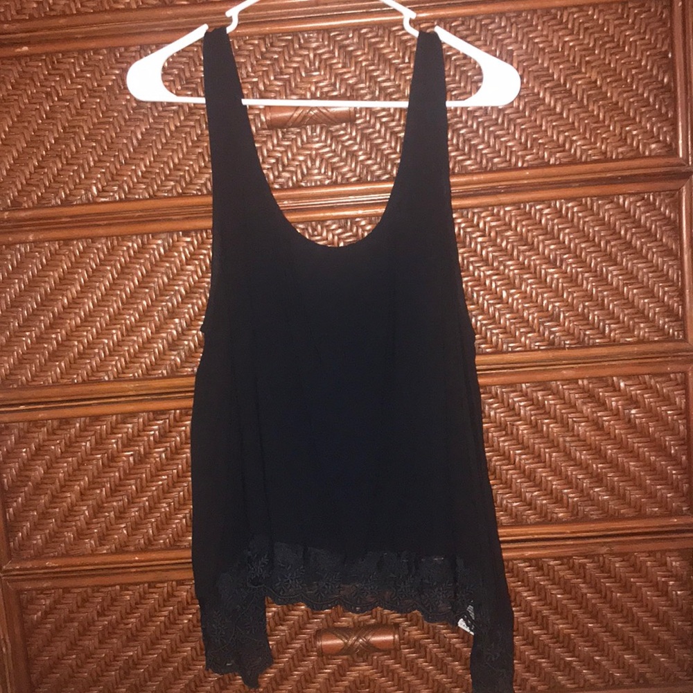 American Eagle black blouse